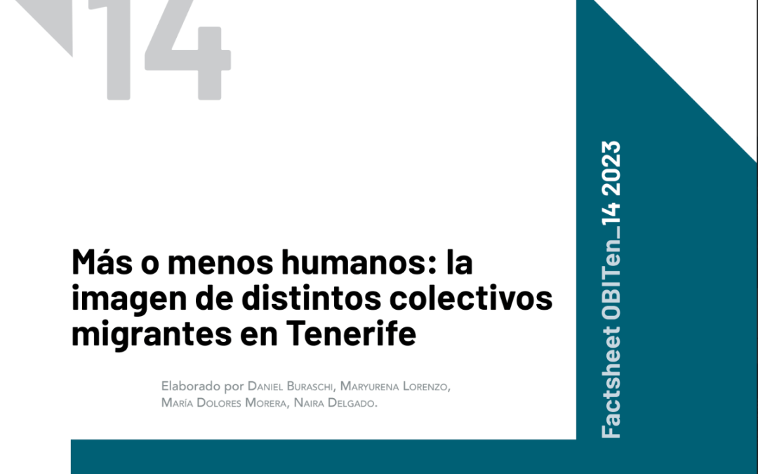 Más o menos humanos: la imagen de distintos colectivos migrantes en Tenerife
